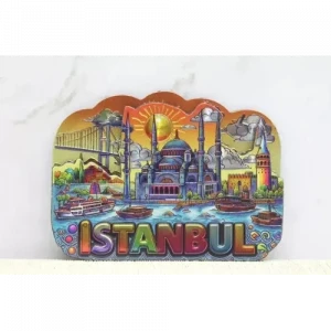 İstanbul Temalı Silikon Buzdolapı Süsü Magnet