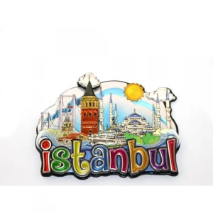 İstanbul Temalı Silikon Magnet