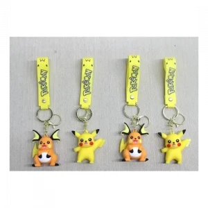 Pikachu Silikon Anahtarlık