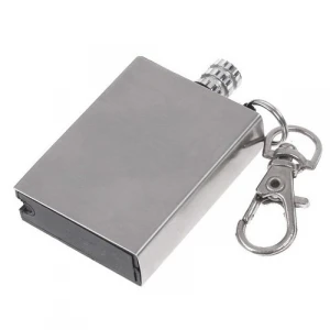 Zippo Benziniyle Çalışan Sonsuz Metal Kibrit & Anahtarlık
