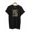 24 Kasım Öğretmenler Günü Hediye Temalı Oversize Bisiklet Yaka T-shirt - Siyah