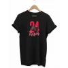 24 Kasım Öğretmenler Günü Öğretmen Hediyesi Baskılı Oversize T-shirt - Siyah
