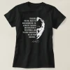 24 Kasım Öğretmenler Günü Temalı Baskılı Bisiklet Yaka T-shirt - Siyah