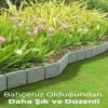 3LÜ TAŞ GÖRÜNÜMLÜ BAHÇE ÇİTİ