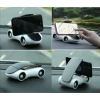 Araba Tasarımlı Araç İçi Telefon Tutucu 360 Dönebilen Ayarlı