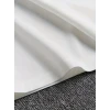 Baskılı Oversize Bisiklet Yaka T-shirt - Beyaz