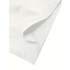 Baskılı Oversize Bisiklet Yaka T-shirt - Beyaz