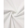 Baskılı Oversize Bisiklet Yaka T-shirt - Beyaz