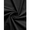 Baskılı Oversize Bisiklet Yaka T-shirt - Siyah