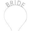 Bekarlığa Veda Bride Tacı Gümüş Renk