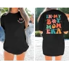 Bisiklet Yaka Kısa Kol Baskılı T-shirt - Siyah