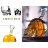 Crystal Head Kuru Kafa Cam Şişe 350 ml
