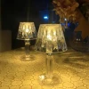 Dekoratif Pilli LED Masa Lambası 12Li