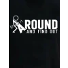 Erkek Around Baskılı Süprem T-shirt