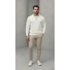 Erkek Balıkçı Zip Yaka Uzun Kollu Triko