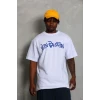 Erkek Baskılı T-shirt Kısa Kol Bisiklet Yaka Regular Fit Rahat Kalıp Günlük Tişört - Beyaz