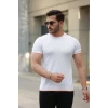 Erkek Bisiklet Yaka Kısa Kollu Tişört