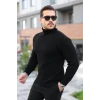 Erkek Boğazlı Örme Kazak