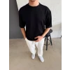 Erkek Duble Kol Basic Tişört