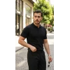 Erkek Düğme Yakalı Kısa Kollu Pamuk Triko Tişört