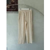 Erkek İthal Yıkamalı Keten Pantolon