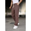 Erkek İthal Yıkamalı Keten Pantolon