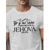 Erkek Jehova Baskılı Süprem T-shirt