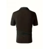 Erkek Kısa Kollu Polo Yakalı Triko Tshirt