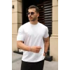 Erkek Kolları Dar Kesim Rahat Kalıp Basic Tişört
