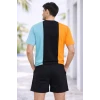 Erkek Nakışlı Tişört Şort İkili Takım Oversize Yazlık Kombin - Çok Renkli