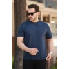 Erkek Oversize Bisiklet Yaka Kısa Kollu T-shirt