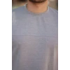 Erkek Oversize Bisiklet Yaka Kısa Kollu T-shirt