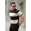 Erkek Parçalı Renk Kısa Kollu Tişört