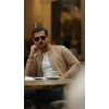 Erkek Scuba Süet Kumaş Bomber Hırka