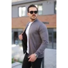 Erkek Scuba Süet Kumaş Bomber Hırka