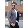 Erkek Scuba Süet Kumaş Bomber Hırka