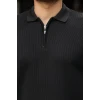 Erkek Selanik Örme Yakalı Uzun Kollu Triko