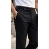 Erkek Toka Detaylı Oldmoney Kumaş Pantolon