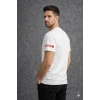 Erkek Türkiye Ay Yıldız Baskılı 10 Numara Forma Tişört Taraftar T-shirt - Beyaz