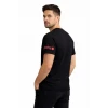 Erkek Türkiye Ay Yıldız Baskılı 10 Numara Forma Tişört Taraftar T-shirt - Siyah