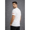 Erkek Türkiye Baskılı Tişört 2026 Dünya Kupası Taraftar Forma T-shirt - Beyaz