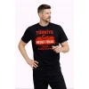 Erkek Türkiye Baskılı Tişört Ay Yıldız 2026 Dünya Kupası Taraftar Forma T-shirt - Siyah