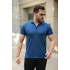 Erkek Yakalı Kısa Kollu Tişört