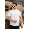 Erkek Yarım Balıkçı Yaka Kısa Kollu T-shirt