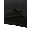 Fiyonk Baskılı Siyah Oversize Unisex T-shirt- Siyah