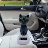 Güneş Enerjili Solar Sallanan Kedi Figürü