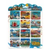 İstanbul Temalı Silikon Buzdolapı Süsü Magnet 12Li Set