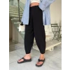 Kadın Krep Kumaş Balon Pantolon