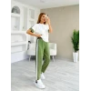 Kadın Modal Dokulu Kumaş Yanı Şeritli Takım