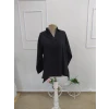 Kadın Truvakar Kollu Yakalı Rahat Gömlek